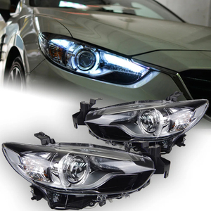 AKD Car Styling for Mazda 6 Headlights 2013-2016 Mazda6 Atenza LED Headlight DRL Hid Head Lamp Angel Eye Bi Xenon Accessories