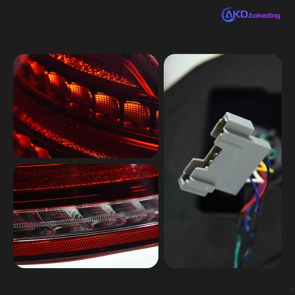 AKD Car Styling Tail Lamp for Benz W221 Tail Lights 2006-2013 S300 S350 S400 LED Tail Light DRL Dynamic Signal Lamp Auto Accessories