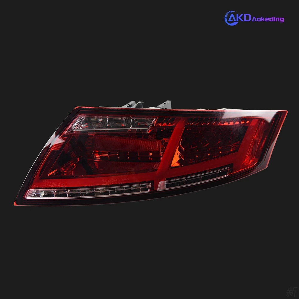 AKD Car Styling for Audi TT Tail Lights 2006-2013 TT LED Tail Lamp LED DRL Brake Dynamic Signal Reverse auto Accessories