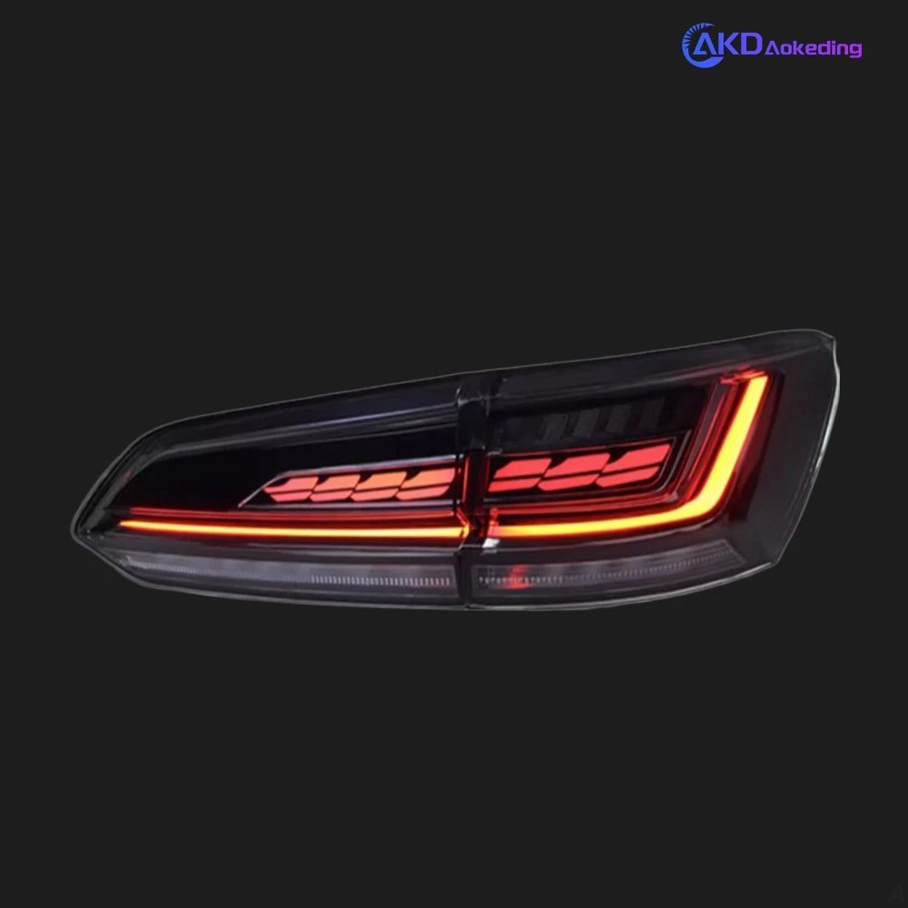 AKD Car Lights for VW Touareg Led Tail Light 2019-2023 Touareg Rear Lamp DRL Dynamic Signal Reverse Automotive Accessories