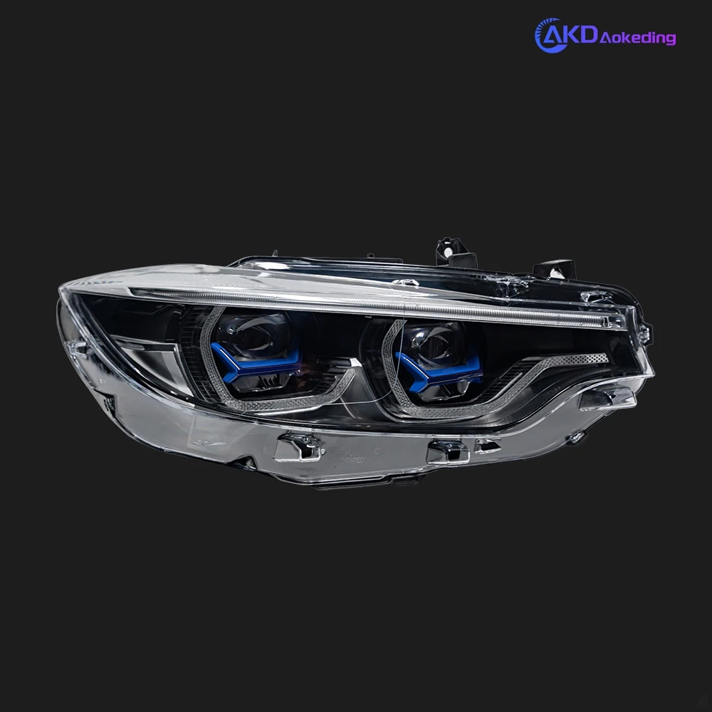 AKD Car Lights for BMW F32 LED Headlight 2012-2019 Laser Style DRL 425i ...