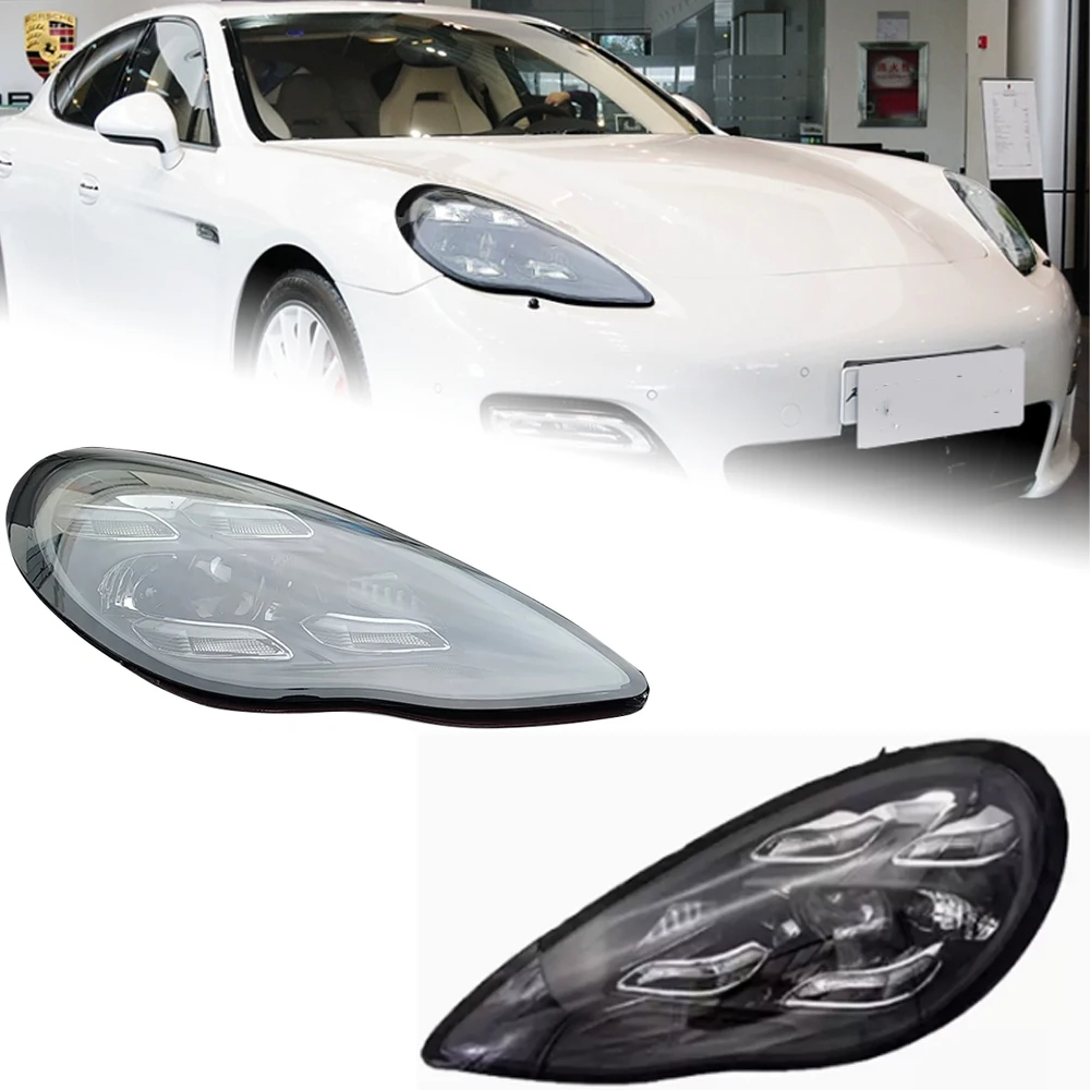 AKD Car Styling for Porsche Panamera 970 Headlights 2010-2013 970.1 LED Headlight Projector Lens DRL Head Lamp Auto Accessories