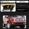 AKD Car Styling for Ford Ranger Headlight 2016-2017 Everest LED Head Lamp H7 D2H Hid Option Angel Eye Bi Xenon Beam Accessories