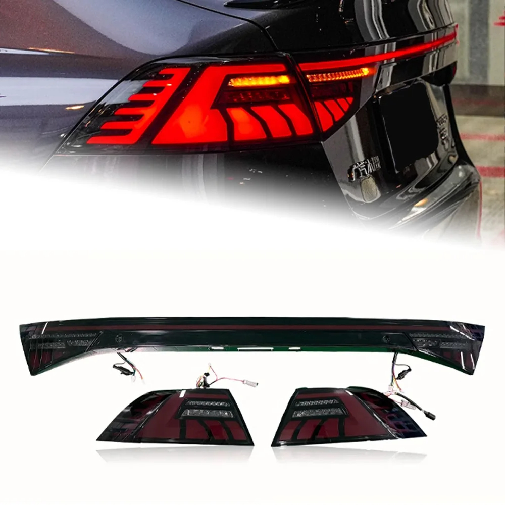 AKD Car Styling for Honda Accord Tail Lights 2023 New Accord LED Tail Lamp Rear Lamp DRL Signal Brake Reverse auto Accessories