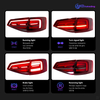 AKD Car Styling for VW Jetta Tail Lights 2015-2018 Jetta Mk6 LED Tail Lamp LED DRL Dynami Signal Brake Reverse auto Accessories