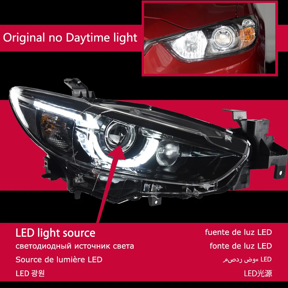Headlamp and Fog Lamp Kit | MAZDA MAZDA6 2017 Headlamp and Fog Lamp Kit | MAZDA MAZDA6 2017