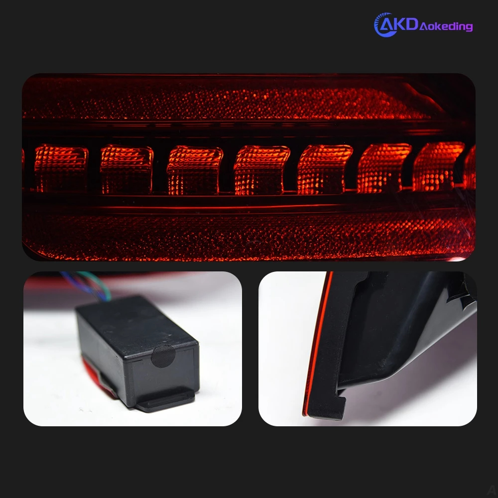 AKD Car Styling Tail Lamp for Benz W221 Tail Lights 2006-2013 S300 S350 S400 LED Tail Light DRL Dynamic Signal Lamp Auto Accessories