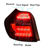 AKD Car Styling for BMW E87 Tail Light 2003-2010 E81 120i 130i LED Tail Lamp LED DRL Signal Brake Reverse auto Accessories