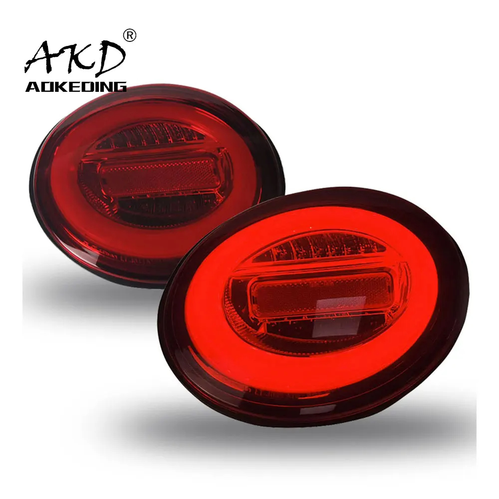 AKD Car Styling for VW Beetle Tail Lights 1998-2005 Beetle LED Tail Light DRL Rear Lamp Turn Signal Reverse Brake Accessories