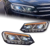 AKD Car Styling for VW Touareg LED Headlight 2011-2015 Touareg LED DRL Hid Option Head Lamp Angel Eye Bi Xenon Beam Accessories