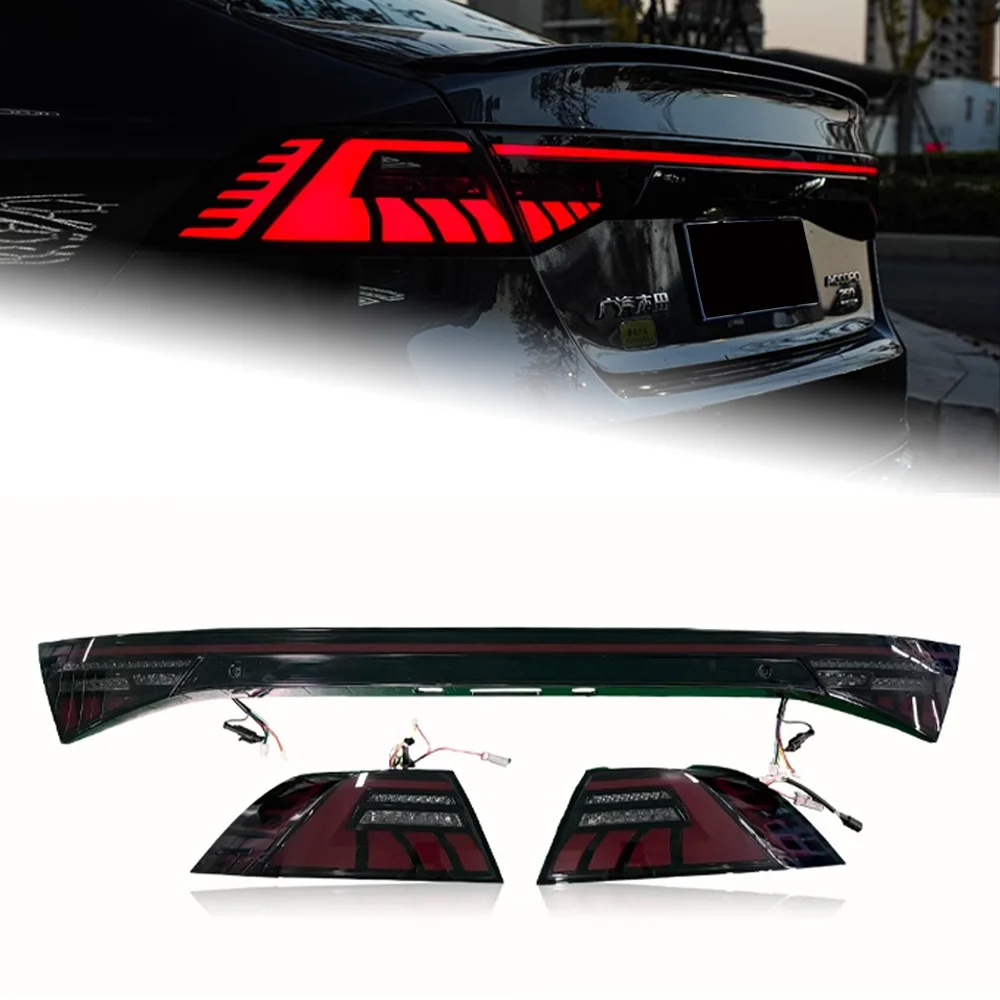 AKD Car Styling for Honda Accord Tail Lights 2023 New Accord LED Tail Lamp Rear Lamp DRL Signal Brake Reverse auto Accessories