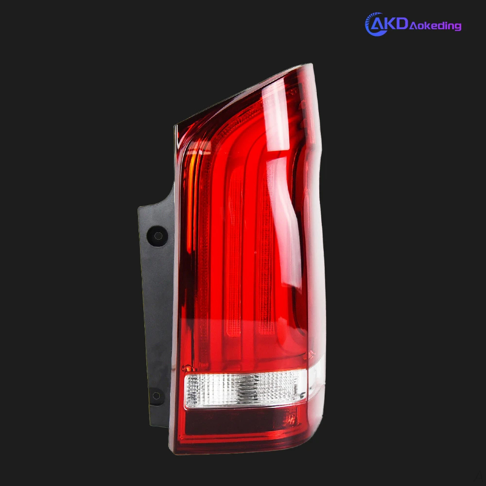 AKD Car Styling for Benz Vito Tail Lights 2014-2020 W447 LED Tail Lamp DRL Turn Dynamic Signal Brake Reverse Auto Accessories