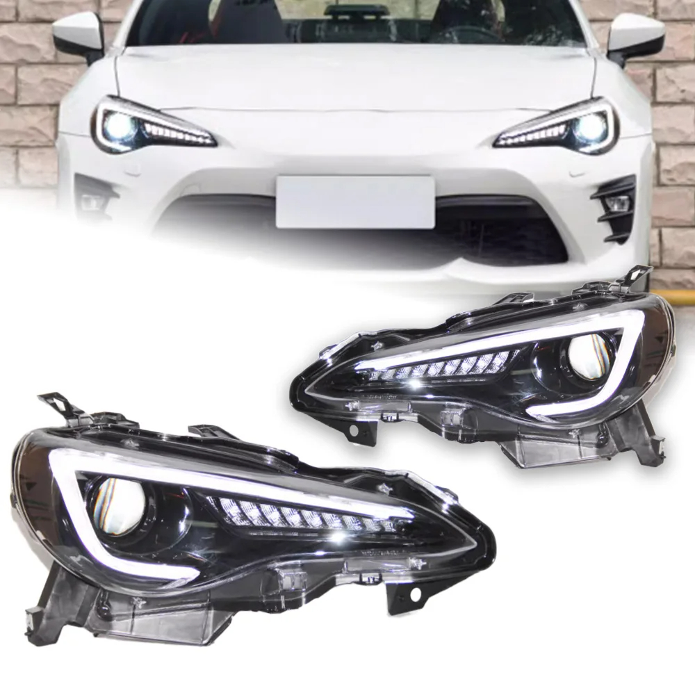 AKD Car Styling Head Lamp for Subaru BRZ Headlights 2012-2020 FT86 GT86 LED Headlight DRL Signal Hid Bi Xenon Auto Accessories