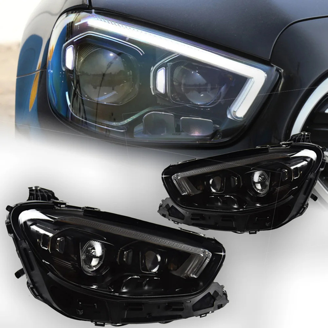 AKD Car Lights for BENZ W213 LED Headlight Projector Lens 2016-2022 E200 E300 E260 E350 Head Lamp DRL Automotive Accessories