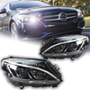 AKD Car Styling Headlights for Benz W205 C63 LED Headlight 2015-2018 Head Lamp DRL Signal Projector Lens Automotive Accessories