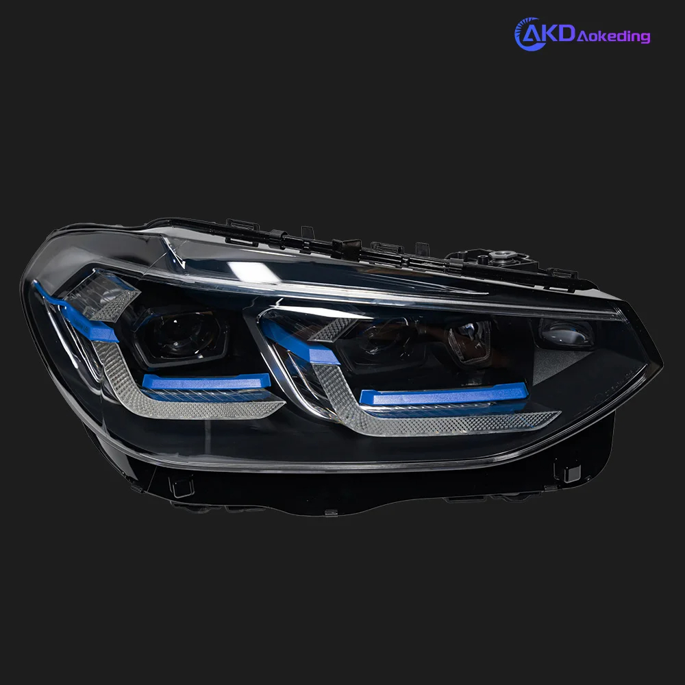 AKD Car Lights for BMW X3 G01 G08 LED Laser Style Headlight Projector Lens 2018-2022 Head Lamp Front DRL Automotive Accessories