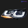 AKD Car Styling for VW Touareg LED Headlight 2011-2015 Touareg LED DRL Hid Option Head Lamp Angel Eye Bi Xenon Beam Accessories