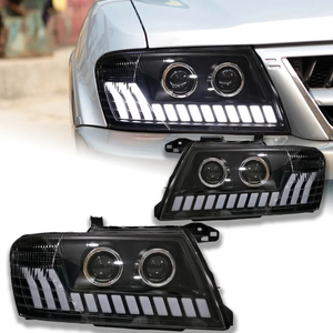 AKD Car Lights for Mitsubishi Pajero V73 LED Headlight Projector Lens 2004-2014 Montero V75 V77 Dynamic Signal DRL Accessories