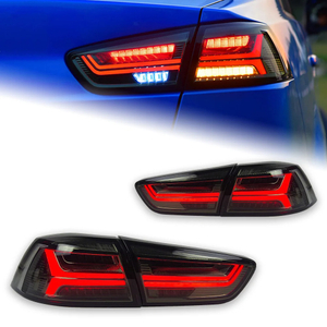 AKD Car Styling for Mitsubishi Lancer Tail Light 2008-2017 Lancer EX LED Tail Lamp DRL Signal Brake Reverse auto Accessories