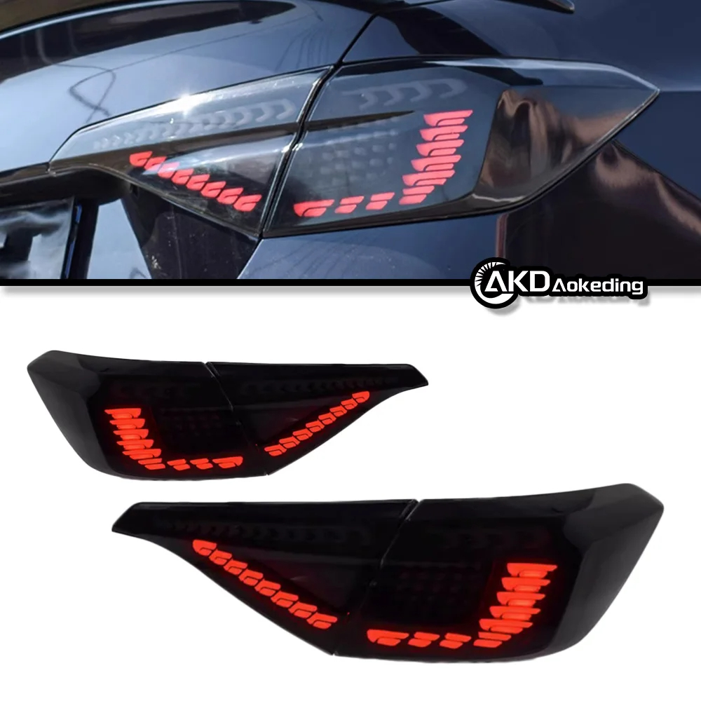 AKD Auto Parts For Honda CIVIC 11th Tail light 2022 2023 OLED Styling LED Running Lights Sequential Signal Car Accesorios Modified