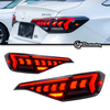 AKD Auto Parts For Honda CIVIC 11th Tail light 2022 2023 Matrix Styling LED Running Lights Sequential Signal Car Accesorios Modified