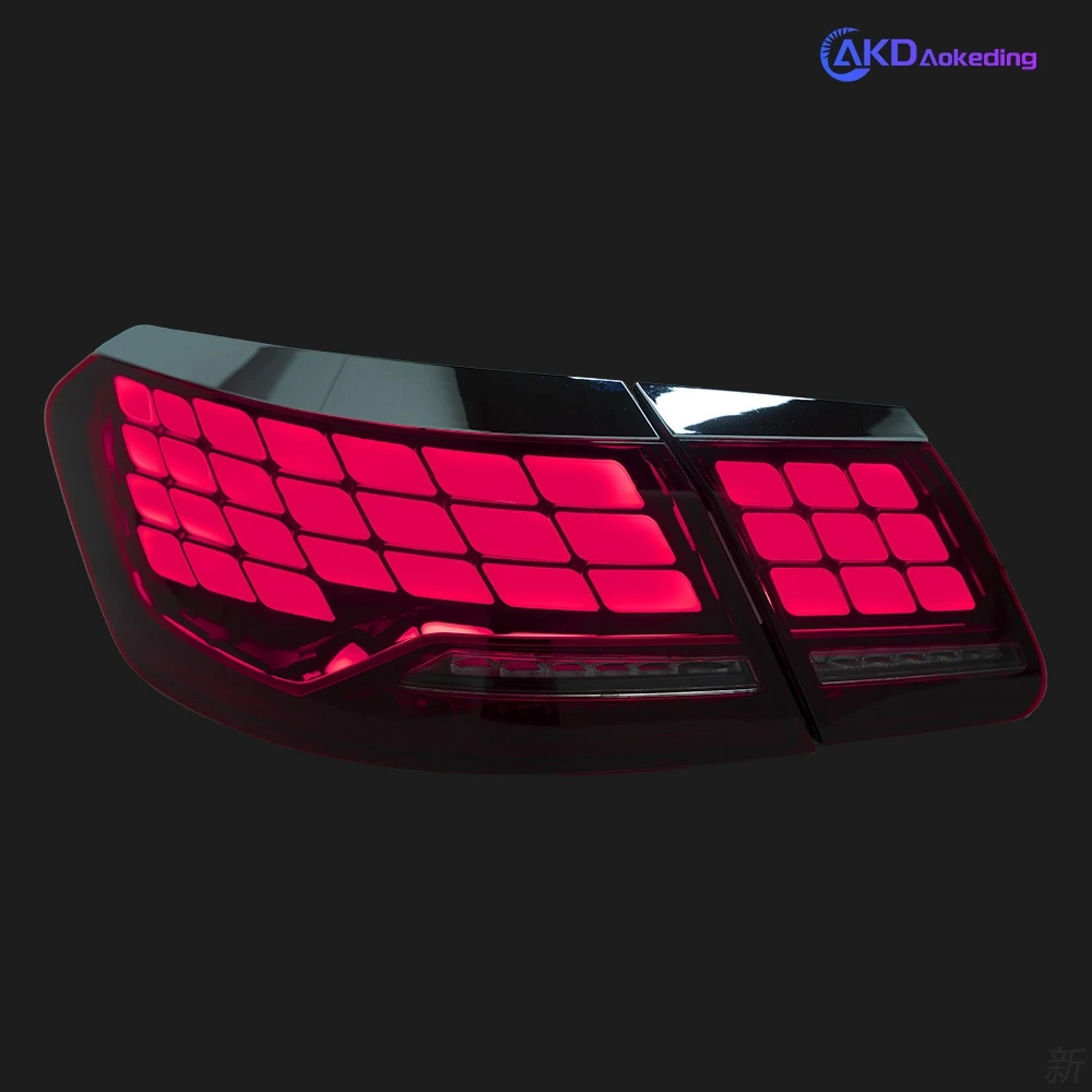 AKD Taillights For Benz W212 LED 2009-2016 E-Class E200 E260 Tail Lamp Car Styling DRL Dynamic Turn Signal Reverse Auto Accessories