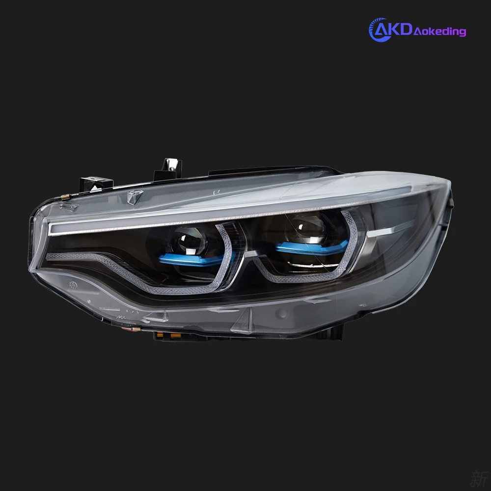 AKD Car Styling Head Lamp for BMW F32 4 Series 2013-2019 LED Headlight Laser Design F36 F80 F33 DRL 425i 428i 430i 435i Dynamic Signal Automotive