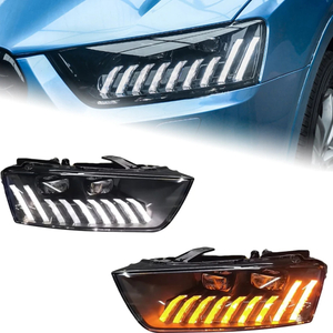AKD Car Styling Head Lamp for Audi Q3 Headlights 2013-2018 Q3 Headlight LED DRL Signal Lamp Automotive Accessories