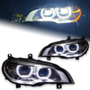 AKD Car Styling Head Lamp for BMW X5 Headlights 2007-2013 E70 LED Laser Style DRL Signal Lamp Hid Automotive Accessories