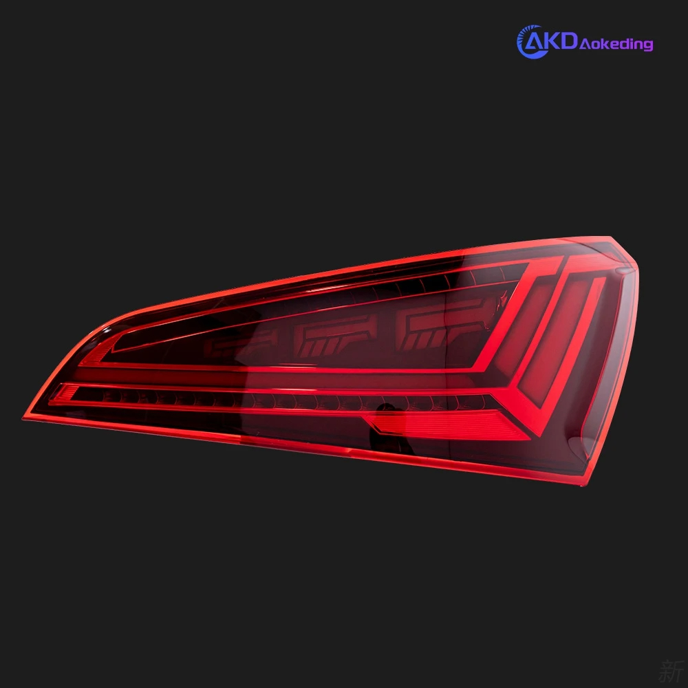 AKD Car Lights for Audi Q5 Tail Light 2008-2017 Animation LED Tail Lamp Rear Lamp Turn Signal Dynamic DRL Automotive Accessories