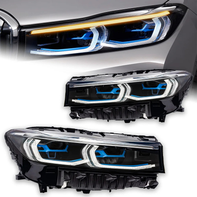 AKD Car Styling Head Lamp for BMW 7 Series G12 G11 LED Headlight Projector Lens Angel Eye Laser Headlights DRL Automotive Accessories
