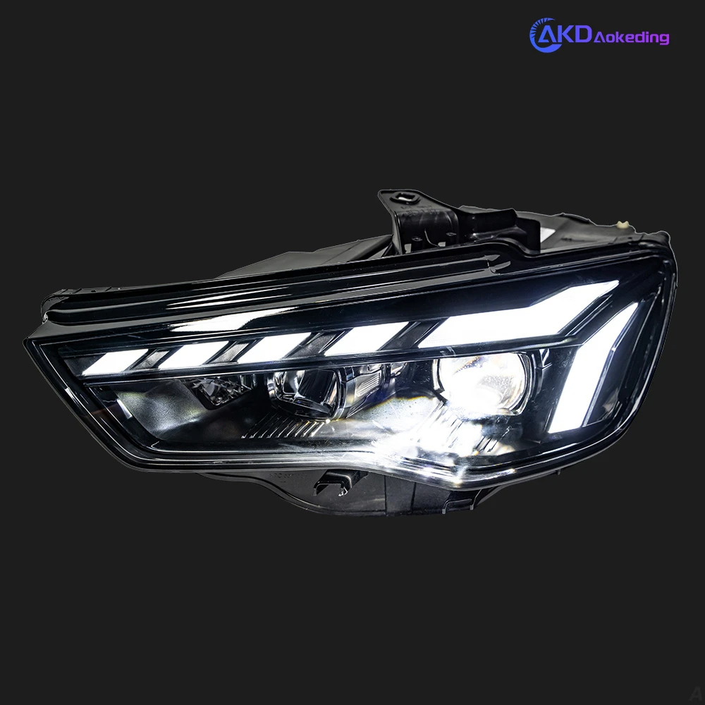 AKD Car Lights for Audi A3 8V Sedan Sportback 2013-2016 S3 LED Auto Headlight Assembly Upgrade A5 Style Bifocal Lens Accessories