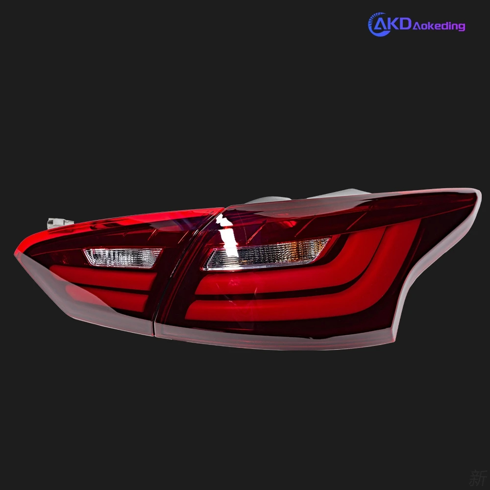 AKD Car Styling for Ford Focus Tail Lights 2012-2014 Focus 3 Sedan LED Tail Lamp LED DRL Signal Brake Reverse auto Accessories