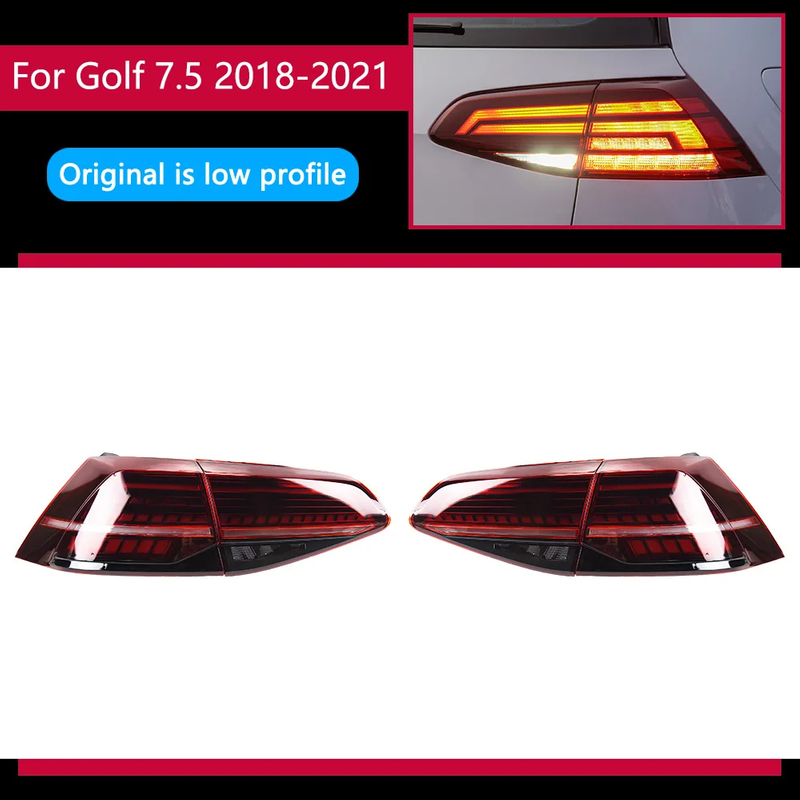 Akd Car Styling Tail Lamp For Vw Golf Led Tail Light Golf