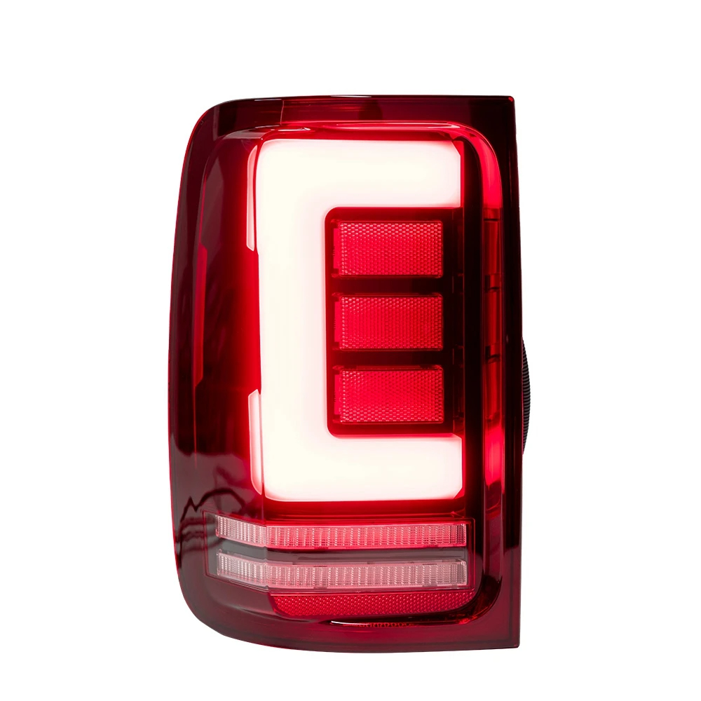 AKD Car Styling for VW Amarok Tail Lights 2010-2020 Amarok LED Tail Lamp LED DRL Dynami Signal Brake Reverse auto Accessories