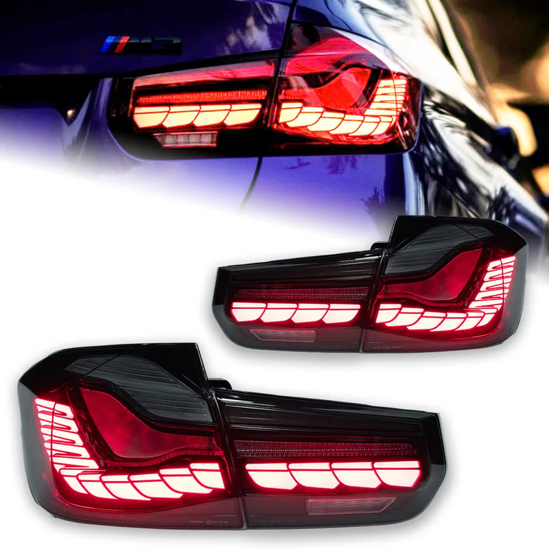 AKD Car Lights for BMW F30 LED Tail Light 2013-2018 F35 F80 Rear Lamp M4 Design 318i 320i 325i 330i DRL Signal Auto Accessories