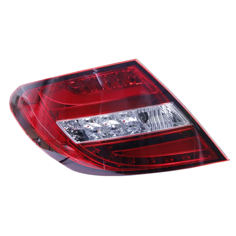 AKD Car Styling for Benz W204 Tail Lights 2007-2013 C180 C200 C220 C300 LED Tail Lamp DRL Signal Brake Reverse Auto Accessories