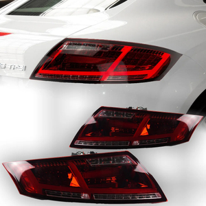 AKD Car Styling for Audi TT Tail Lights 2006-2013 TT LED Tail Lamp LED DRL Brake Dynamic Signal Reverse auto Accessories