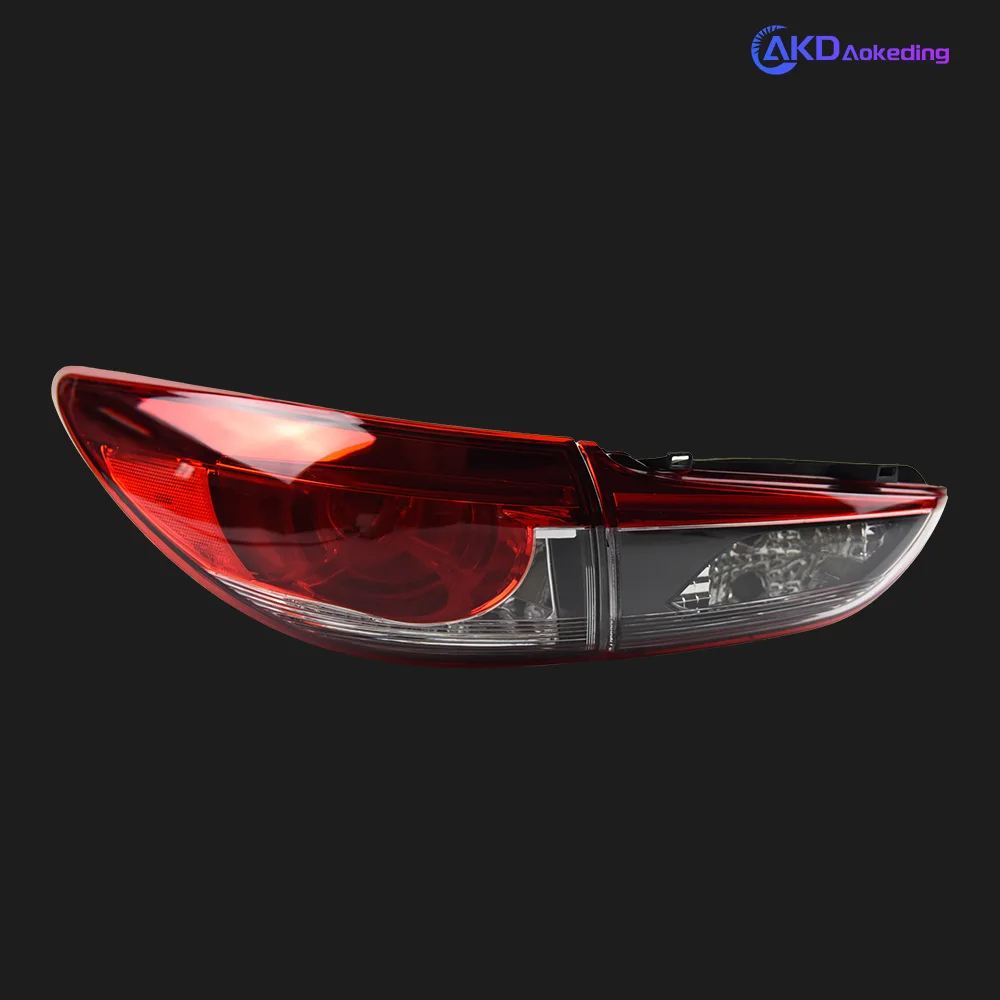 AKD Car Styling for Mazda 6 Tail Lights 2013-2018 Mazda6 Atenza LED Tail Lamp LED DRL Signal Brake Reverse auto Accessories