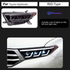 AKD Car Styling for Toyota Highlander Headlights 2012-2014 Highlander LED Headlight Kluger LED DRL High Low Beam LED Head Lamp Accessories