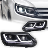 AKD Car Styling for VW Tiguan Headlights 2013-2016 LED Headlight Porjector Lens DRL Angel Eye Head Lamp Signal Auto Accessories