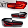 AKD Taillight For BMW F30 F35 320i 325i LED Taillights 2013-2019 Tail Lamp Car Styling DRL Signal Projector Lens Auto Accessories