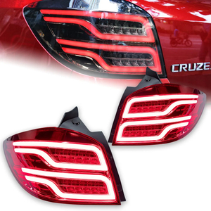 AKD Car Styling for Chevrolet Cruze LED Tail Light 2012-2015 Cruze Hatch back LED Tail Light DRL Rear Lamp auto Accessories