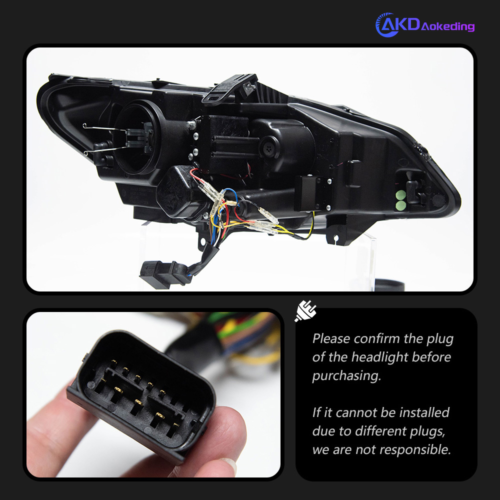 AKD Car Styling for BMW Z4 Headlights 2009-2016 E89 LED Headlight DRL Hid Head Lamp Angel Eye Bi Xenon Beam Auto Accessories