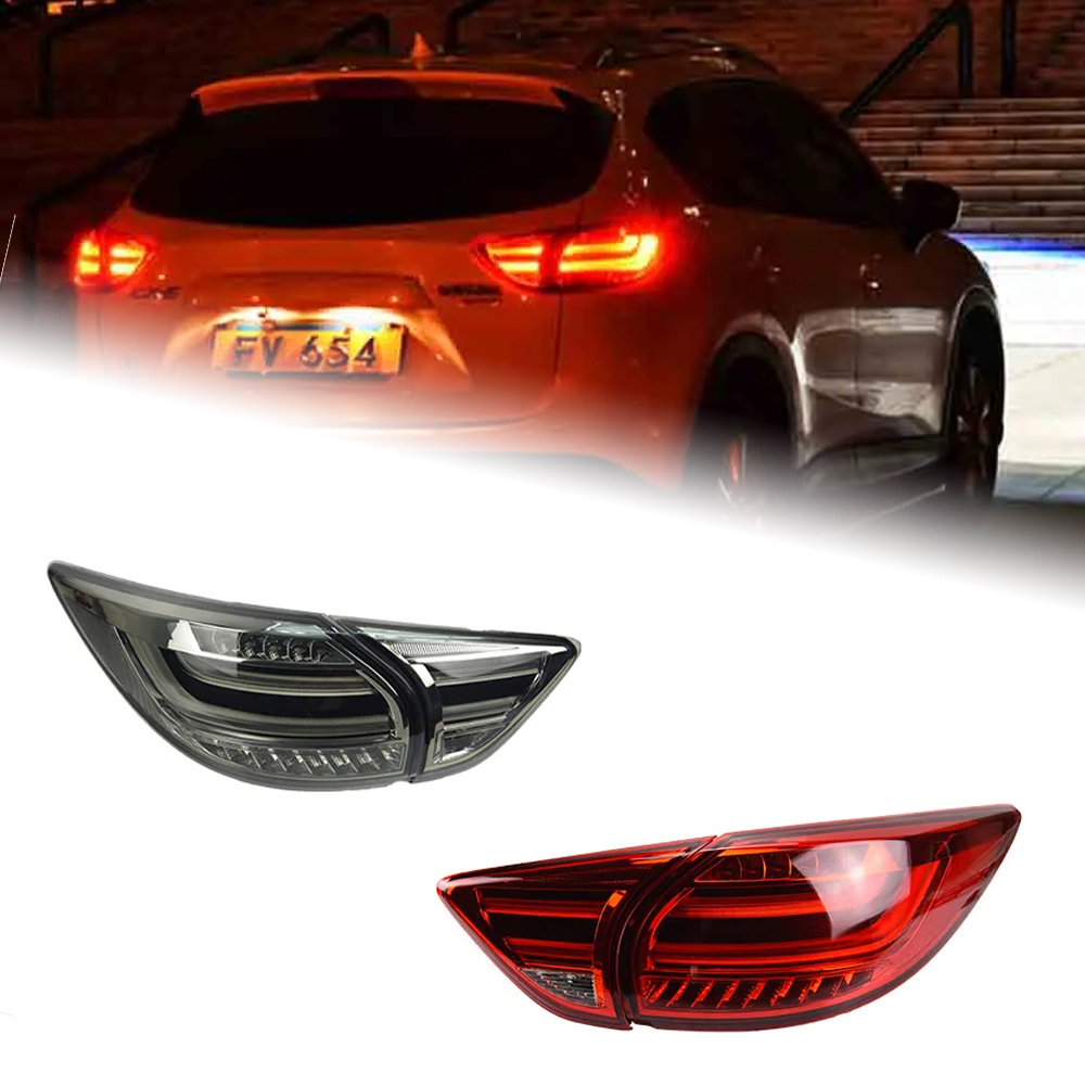 AKD Car Styling for Mazda CX-5 Tail Lights 2013-2017 CX-5 LED Tail Lamp CX5 LED DRL Signal Brake Reverse auto Accessories