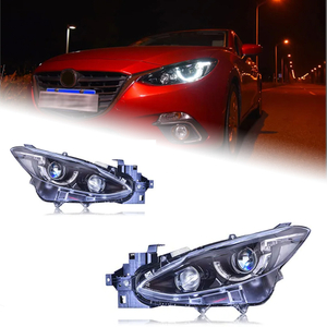 AKD Car Styling for Mazda 3 Axela LED Headlight 2014-2016 New Mazda3 LED DRL Hid Head Lamp Angel Eye Bi Xenon Accessories