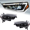 AKD Car Styling Head Lamp for 4 Runner Headlights 2014-2020 4Runner LED Headlight DRL Dynamic Signal projector lens auto Accessories