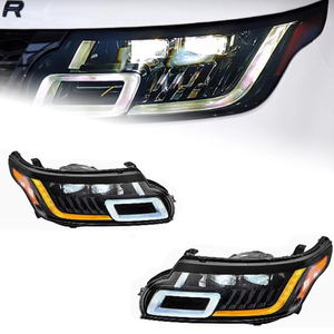 AKD Car Lights for Range Rover Sport LED Headlight Projector Lens 2013-2018 L494 Head Lamp DRL Dynamic Signal Auto Accessories