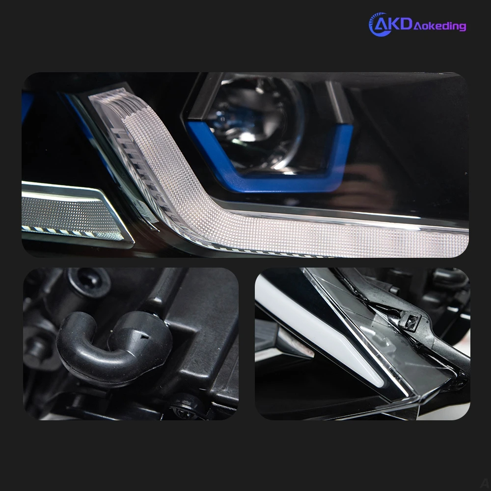 AKD Car Styling Head Lamp for BMW E90 Headlights 2005-2012 320i 318i 323i 3 Series LED Headlight DRL Hid Bi Xenon Beam Accessories