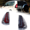 AKD Car Styling Tail Light for Land Cruise Prado 2700 4000 Tail Lights 2003-2009 LED Tail Lamp GX460 DRL Signal auto Accessories